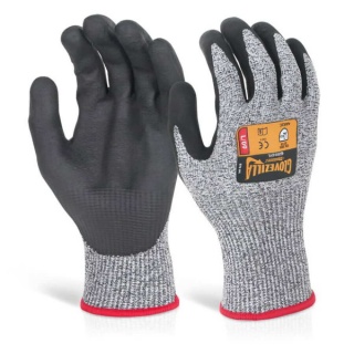 Glovezilla GZ01 Nitrile Palm Coated Glove